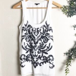 Express tank with sequin